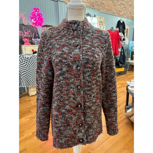 Woolrich Multi Color Sweater with Buttons Size Medium